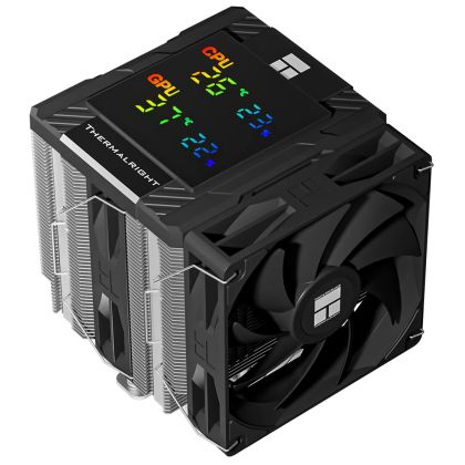 Thermalright CPU Cooler Peerless Assassin 120 Digital Black - Dual-Tower - LGA1851/AM5