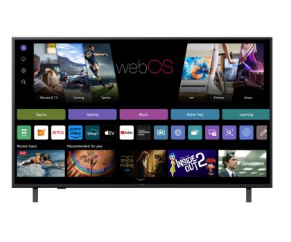 TV LG 50UA74003LB, 50" 4K UltraHD TV 4K (3840x2160), DVB-T2/C/S2, webOS 25 Smart, ThinQ AI, Alpha 7 AI Processor, WiFi, HDR10 pro, HLG, ALLM/HGiG, 4K Upscaling, AI Sound pro, Multiple View, HDMI eARC, LAN, USB, Bluetooth, Google Cast, 2 Pole Stand,