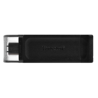 USB памет KINGSTON DataTraveler 70, 64GB,USB-C 3.2 Gen 1, Черна