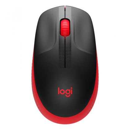 Wireless computer mouse Logitech M190 red