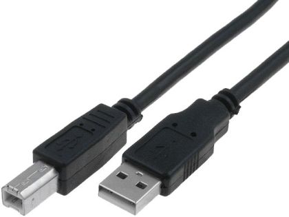 Кабел за принтер VCOM USB2.0 AM/BM CU201-B-1.5м