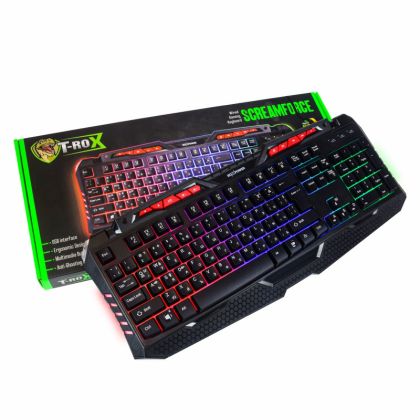 Gaming computer keyboard T-ROX ST-GKB8161M SCREAMFORCE
