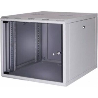 Lande 9U 19 communication cabinet with glass door
