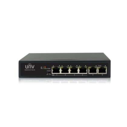 Мрежово устройство комутатор/switch Uniview NSW2010-6T-POE-IN