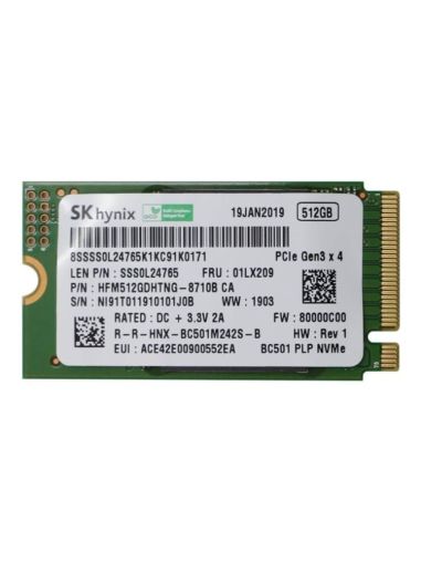 Refurbished SK Hynix 512GB M.2 2242 NVMe SSD