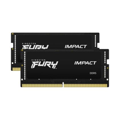 Памет Kingston FURY IMPACT, 64GB SODIMM DDR5, 5600MHz, CL40