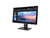 LENOVO ThinkVision T27QD-40 27inch IPS 16:9 2560x1440 120Hz 350cd/m2 1500:1 4ms 1xHDMI 2.1 1xDP 1.4 1xDP Out USB HUB 1xRJ45 3y