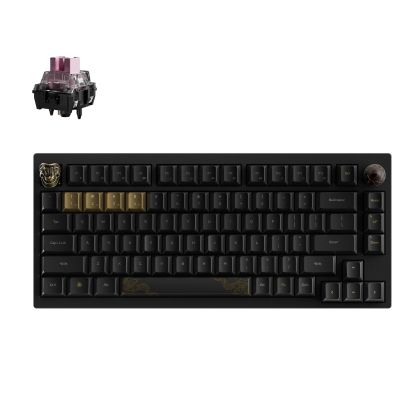 Wireless Mechanical Keyboard Keychron Black Myth Wukong - TTC Golden Pink Switch
