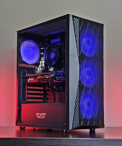 Ryzen 5-5500/ RTX 5050 8GB/ SSD 512GB/ RAM 16GB/ Геймърски компютър Dark Reaper DR045