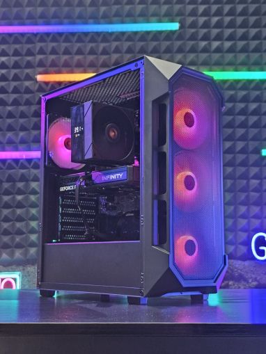 RTX 5060 /Ryzen 5-7500F /RAM 32GB /SSD 1TB /B650 / Геймърски компютър Dark Reaper DR047