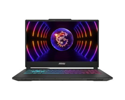 Лаптоп MSI Cyborg 15 A13VEK, i7-13620H (10C/16T, up to 4.90GHz, 24 MB), GeForce RTX 4050 6GB GDDR6 194 AI TOPS, 15.6" FHD (1920x1080), 144Hz, IPS-Level, 16GB RAM 2x8 (5200)MHz, 512GB PCIe Gen4x4 SSD, WiFi 6E, BT5.3, 4-Zone RGB Kbd, NO OS, 53.5 Whrs, 1.98 