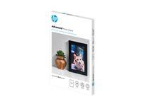 HP original Q8691A Advanced glossy photo paper Ink cartridge 250g/m2 100x150mm 25 sheets 1-pack borderless