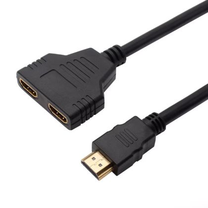 Кабел тип Сплитер Valpers Consult HDMI-M - 2 x HDMI-F кабел