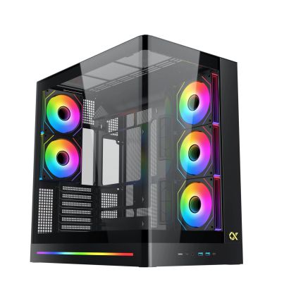 Xigmatek кутия Case E-ATX - PANO II AIR - 8 ARGB Fans