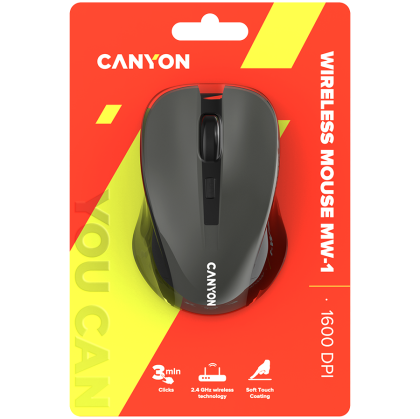 CANYON mouse MW-1 Wireless Gray
