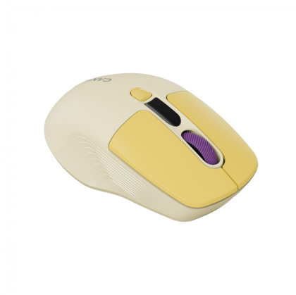 CANYON mouse MW-26 LCD Silent Dual Mode Wireless Yellow