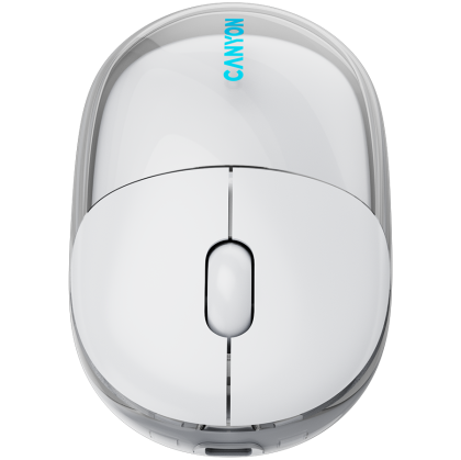 CANYON mouse OnClick 24 BT/ Wireless Transparent/White