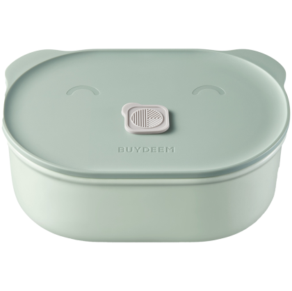 BUYDEEM Bento Lunch Box 500 ml, model CT3007, color Cozy Greenish