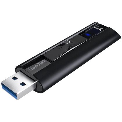SANDISK Extreme PRO 128GB, USB 3.2 Solid State Flash Drive