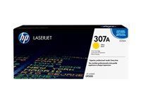 HP original Colour LaserJet CE742A Toner cartridge yellow standard capacity 7.300 pages 1-pack