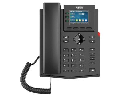 Fanvil телефон Wi-Fi IP Phone X303W Black, VoIP Enterprise Phone