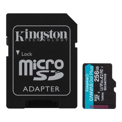 256GB SDMIC KINGST CANV GO+ G4