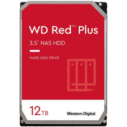 WD Red Plus 12TB SATA 6Gb/s 3.5inch HDD