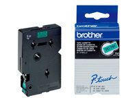 BROTHER P-Touch TC-791 black on green 9mm
