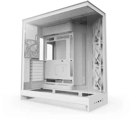 Case NZXT H9 Flow Dual-Chamber - White