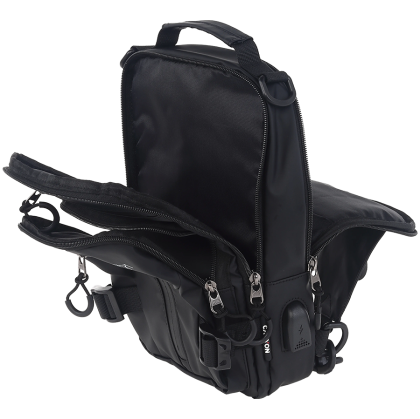 CANYON CB-1, fanny pack 290MM x160MM x90MMBlackExterior materials: 100% PolyesterInner materials:100% Polyester