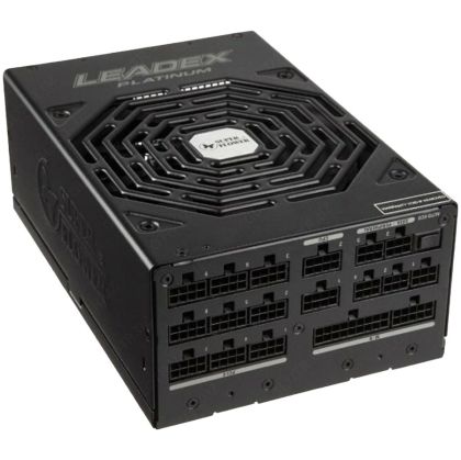 Super Flower Leadex Platinum 2000W, 80 Plus Platinum, Fully Modular, PCIe 5.0 Cables Included, 140mm Fan, 220mmx150mmx86mm, 5 Year Warranty