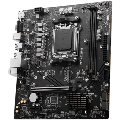 MSI MB Sc AM5 PRO A620M-B, AMD A620, 2xDDR5, 1xHDMI, 1xVGA, mATX