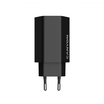 CANYON charger HEXAGON 65 GaN 65W 2xPD 1xQC EU Black
