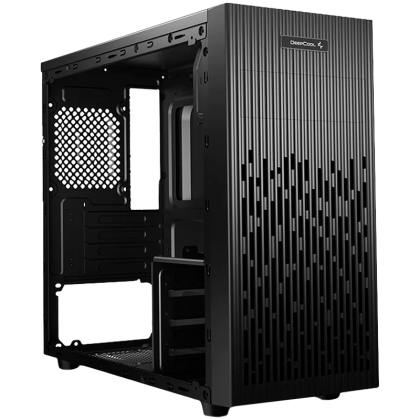 DeepCool MATREXX 30, Mini Tower, Mini-ITX/Micro-ATX, 1x USB2.0, 1x USB3.0, 1x Audio, 1x Mic, 1x120mm Pre-Installed Black Fan, Tempered Glass, Mesh Panel, DP-MATX-MATREXX30