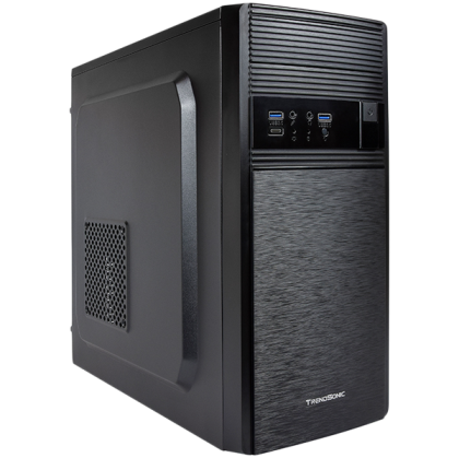 Chassis FC-F56A, ATX, 7 slots, 1 X 5.25", 2 X 3.5" H.D., 2 X 2.5" SSD, 2 x USB 3.0, 1 X Type C / 1 x AUDIO /, PSU 550W 12 sm, 20+4pin,, Black