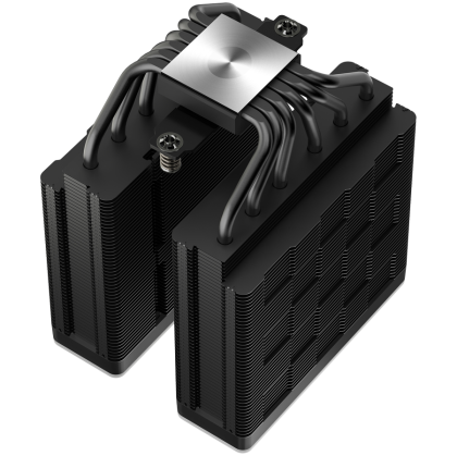 DeepCool AG620 BK ARGB V2, CPU Air Cooler, 2x120mm ARGB PWM Fan, Core Touch Technology 2.0, 6 Heatpipes, LGA1851/1700/1200/115x, AMD AM5/AM4, 129x136x161 mm(LxWxH), 2Y, R-AG620-BKAMMN-GJD