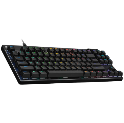LOGITECH PRO X TKL RAPID Gaming Keyboard - BLACK - US INT'L - USB - EMEA28i-935 - LINEAR