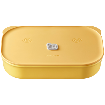BUYDEEM Bento Lunch Box 1L, model CT3008, color Mellow Yellow