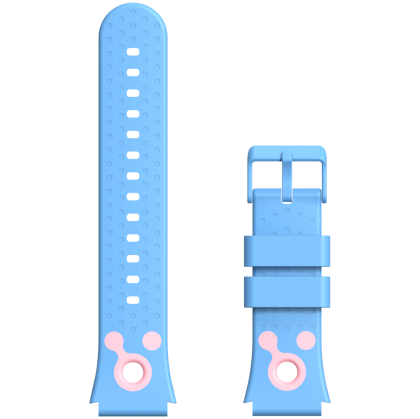 Canyon Kids Watch ZEFIR KW-49 E-SIM 4G GPS WiFi Video Music Games English learning, Pink&Blue