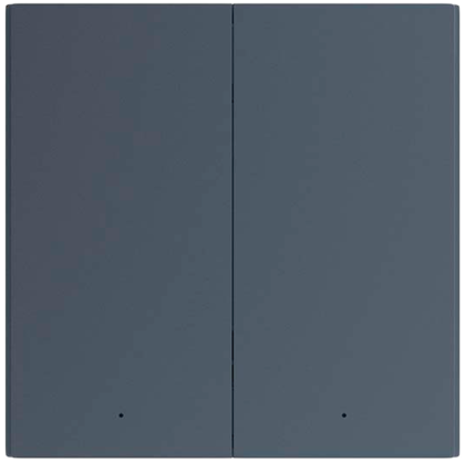 Aqara Smart Wall Switch H1 (no neutral, double rocker): Model No: WS-EUK02; SKU: AK072RUG01