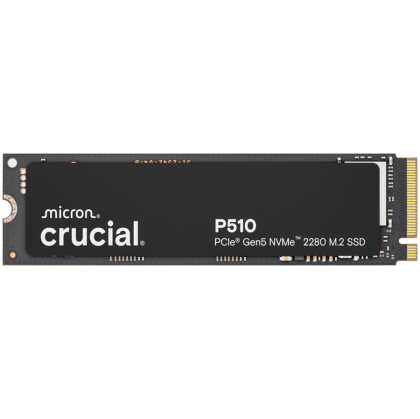 Crucial P510 1TB PCIe Gen5 NVMe 2280 M.2 SSD