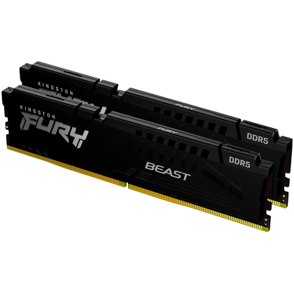Kingston 64GB 5600MT/s DDR5 CL36 DIMM (Kit of 2) FURY Beast Black