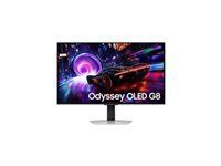 Monitor LED Samsung LS32FG810SUXEN Odyssey Oled G8 G81SF, 32" UHD Flat 16:9 (3840x2160) 240Hz, 260 cd/m2, 1m:1, HDR10+, 1ms (GTG), 178/178, FreeSync PP, 1xDP 2xHDMI, 2xUSB 3.2 , 3.5 Jack, Tilt/Pivot/Swivel/HeightAdj, 2Y