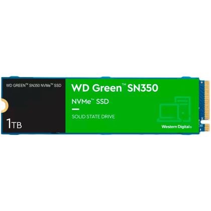 SSD WD Green (M.2, 1TB, PCIE GEN3)