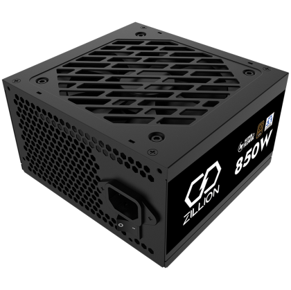 Super Flower Zillion DB Bronze 850W ATX 3.1 80 Plus Bronze, Flat Black Cables, 120mm Fan, 3 Year Warranty