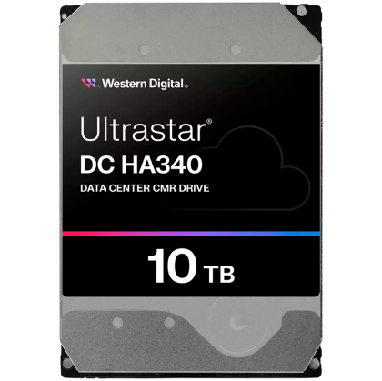 HDD Server WD/HGST ULTRASTAR DC HA340 (3.5'', 10TB, 256MB, 7200RPM, SATA 6Gb/s, 512E SE NP3) SKU: 0B47062