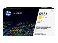 HP 653A original Toner cartridge CF322A yellow standard capacity 16.500 pages 1-pack