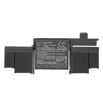 Laptop Battery for  Apple MacBook A1502 battery(2015), MacBook Pro Retina A1502 (2015 Version)  A1582 LiPo 11,43V 6500mAh CAMERON SINO