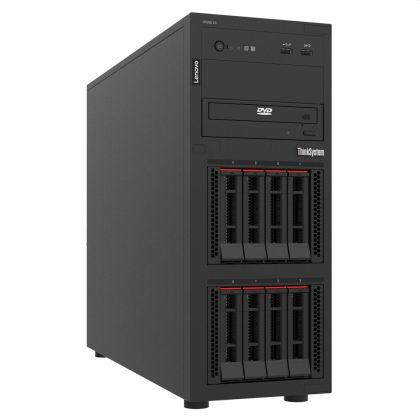 Сървър Lenovo ThinkSystem ST250 V3, 1xIntel Xeon 6353P 8C 2.7GHz 65W, 1x32GB 2Rx8, 2x960GB SSD SFF, ThinkSystem RAID 940-8i 4GB Flash PCIe Gen4 12Gb Adapter, 1x800W, 3Y Premier Service NBD Response, XCC Platinum