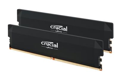 Оперативна памет Crucial PRO OC 32GB DDR5 UDIMM 6400MHz CL38, dual-channel комплект (2x16GB)
